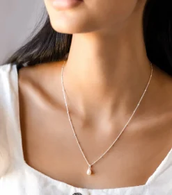 Syster P Treasure Single Pearl Silver><noscript><img width=