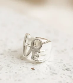 Syster P True Love Ring Silver><noscript><img width=