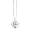 Halsband Stjärna & Måne Silver (Rörliga) – KE1985-643-14>Thomas Sabo Outlet