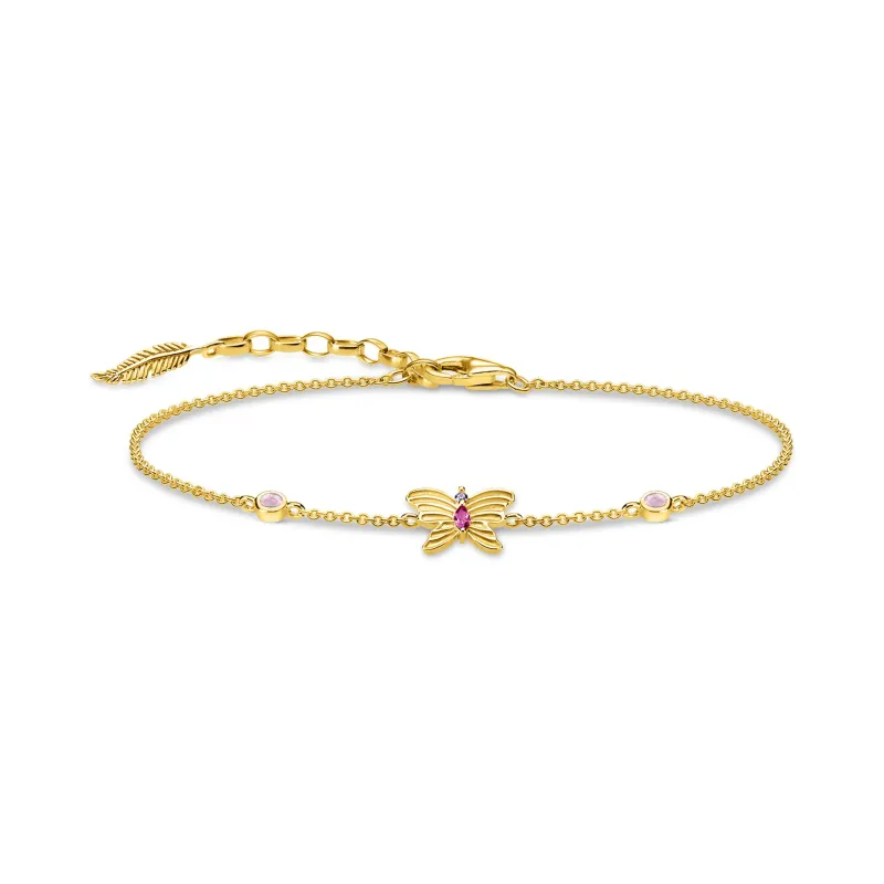 Armband fjäril guld – A1937-488-7>Thomas Sabo Best