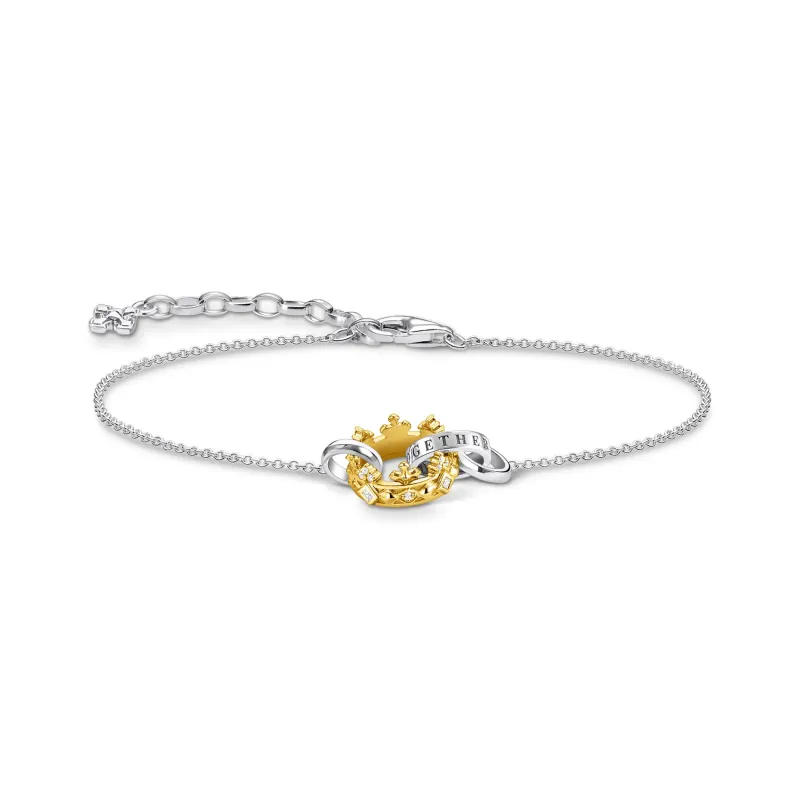 Armband krona guld – A1982-849-14>Thomas Sabo New
