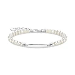 Armband pärlor silver – A2042-082-14>Thomas Sabo