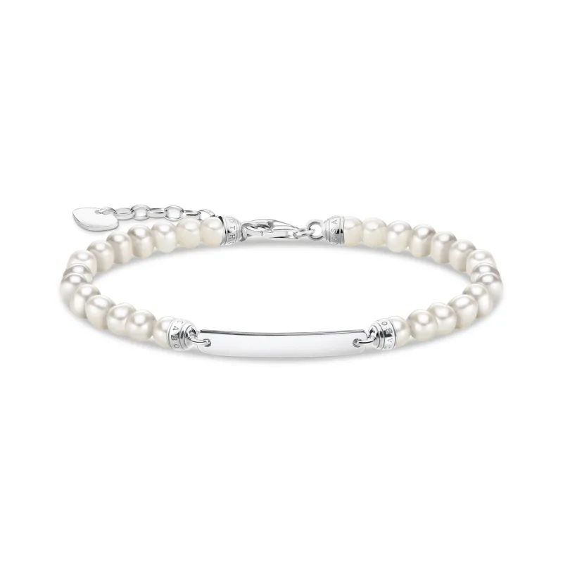 Armband pärlor silver – A2042-082-14>Thomas Sabo
