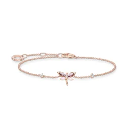 Armband slända med stenar roséguld – A2025-321-7>Thomas Sabo Hot