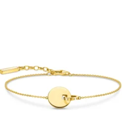 Armband Together-Mynt med Ring Guld – A1934-413-39>Thomas Sabo Clearance