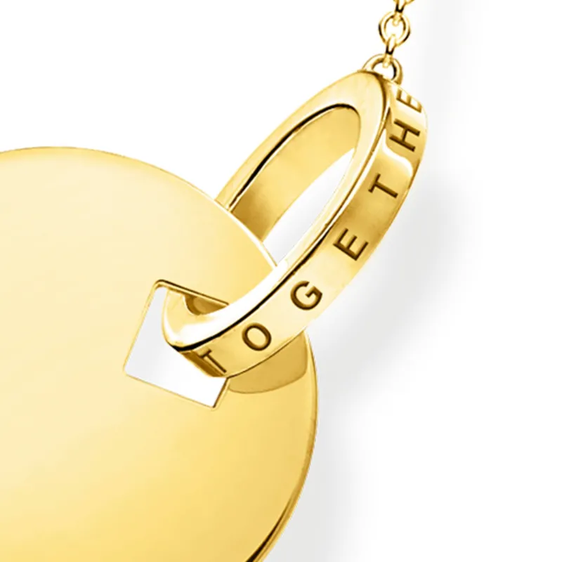Armband Together-Mynt med Ring Guld – A1934-413-39>Thomas Sabo Clearance