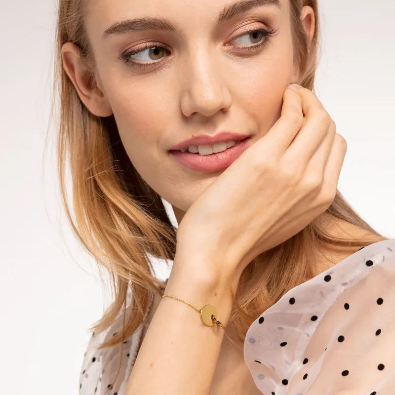 Armband Together-Mynt med Ring Guld – A1934-413-39>Thomas Sabo Clearance