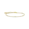 Armband vit stenar guld – A1999-414-14>Thomas Sabo New