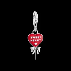 Berlock Lollipop Hjärta Röd Silver 2072-664-10>Thomas Sabo Online