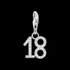 Berlock Nummer 18 Silver 2134-051-21>Thomas Sabo New