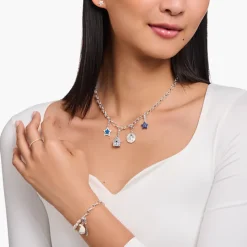 Berlock Stjärna Blå Silver 2070-639-10>Thomas Sabo Online