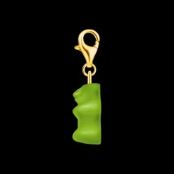 Charm Gummibjörn Grön/Guld 2192-413-6><noscript><img width=