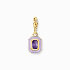 Charm Oktagon Lila 2034-565-13>Thomas Sabo Discount