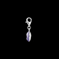Charm-hängsmycke lila yin & yang silver>Thomas Sabo Sale