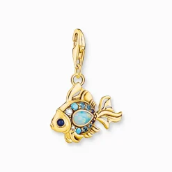 Färgglad fisk guldpläterad – 1921>Thomas Sabo Hot