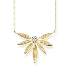 Halsband Blad Stora Guld – KE1950-414-14>Thomas Sabo Online