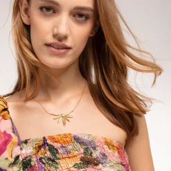 Halsband Blad Stora Guld – KE1950-414-14>Thomas Sabo Online