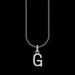 Halsband BOKSTAV G Silver KE2246-051-14>Thomas Sabo New