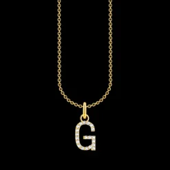 Halsband BOKSTAV G Guld KE2246-414-14>Thomas Sabo Clearance