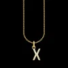 Halsband BOKSTAV X Guld KE2263-414-14>Thomas Sabo