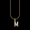 Halsband BOKSTAV M Guld KE2252-414-14>Thomas Sabo Online