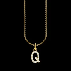Halsband BOKSTAV Q Guld KE2256-414-14>Thomas Sabo Best