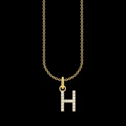 Halsband BOKSTAV H Guld KE2247-414-14>Thomas Sabo Outlet
