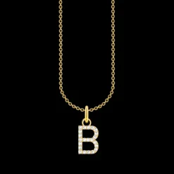 Halsband BOKSTAV B Guld KE2241-414-14>Thomas Sabo