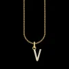 Halsband BOKSTAV V Guld KE2261-414-14>Thomas Sabo Sale