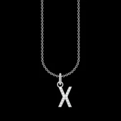 Halsband BOKSTAV X Silver KE2263-051-14>Thomas Sabo Sale