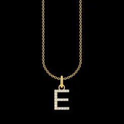 Halsband BOKSTAV E Guld KE2244-414-14>Thomas Sabo Best