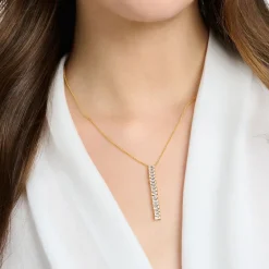 Halsband Guld KE2117-414-14-L45V (Mega Kampanj)><noscript><img width=