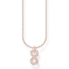 Halsband Infinity Roséguld – KE2067-416-14>Thomas Sabo Online