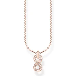 Halsband Infinity Roséguld – KE2067-416-14>Thomas Sabo Online