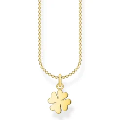 Halsband Klöverblad Guld – KE2037-413-39>Thomas Sabo Online