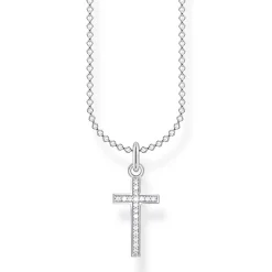 Halsband Kors Pavé – KE2043-051-14>Thomas Sabo