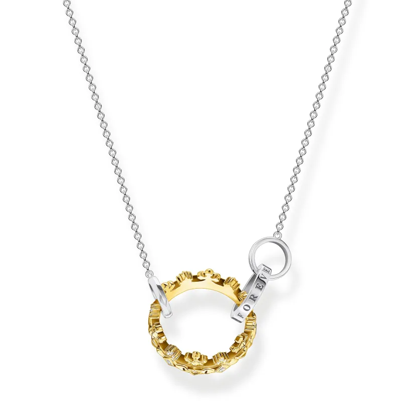 Halsband Krona Guld Large – KE1988-849-7>Thomas Sabo Sale