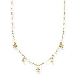 Halsband Månar och Stjärnor Guld – KE2074-414-14>Thomas Sabo Hot