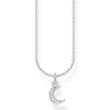 Halsband Måne Pavé Silver – KE2050-051-14>Thomas Sabo Sale