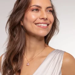 Halsband Rosa Sten med Stjärna – KE1953-417-9>Thomas Sabo Best