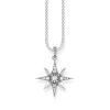 Halsband Royalty Stjärna Vit – KE1825-643-14>Thomas Sabo Sale