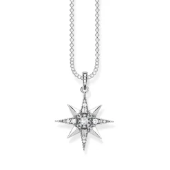 Halsband Royalty Stjärna Vit – KE1825-643-14>Thomas Sabo Sale