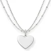 Halsband Silver LBKE004-001-12-L45V>Thomas Sabo Online