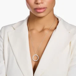 Halsband Silver KE1877-051-14-L90 (Mega Kampanj)>Thomas Sabo Outlet