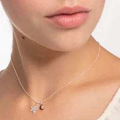 Halsband Stjärna & Måne – KE2068-051-14>Thomas Sabo Clearance
