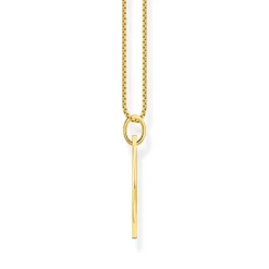 Halsband tag guld – KE2141-413-39 (MEGA KAMPANJ)>Thomas Sabo Online