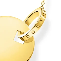 Halsband Together-Mynt med Ring Guld – KE1947-413-39 (MEGA KAMPANJ)>Thomas Sabo Clearance