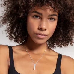Halsband åttahörning roséguld – KE1907-415-40><noscript><img width=