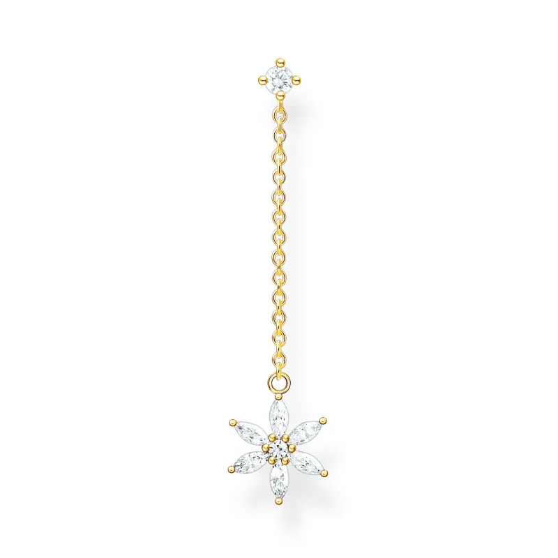 Individuellt Örhängen Blomma Guld – H2198-414-14 (MEGA KAMPANJ)>Thomas Sabo New