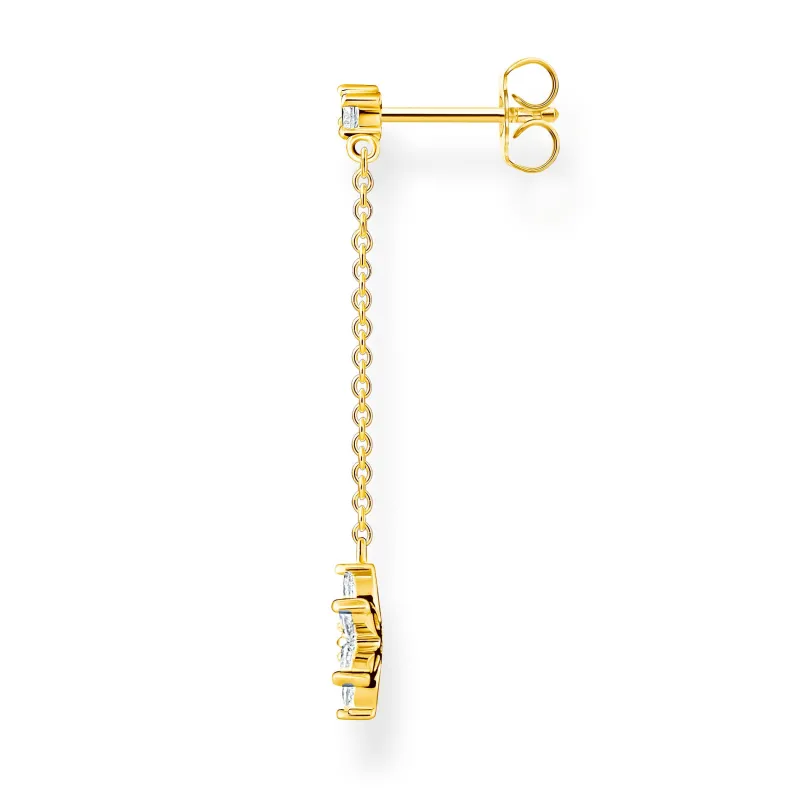 Individuellt Örhängen Blomma Guld – H2198-414-14 (MEGA KAMPANJ)>Thomas Sabo New